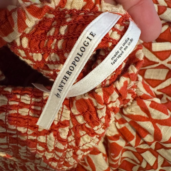 Red Patterned Maxi Dress - Picture 4 of 4